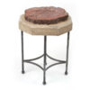 Garden Court Antiques Petrified Wood Side Table