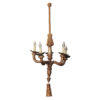 Petite Italian Giltwood Chandelier