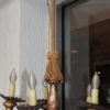 Petite Italian Giltwood Chandelier