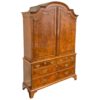 Garden Court Antiques, George I Burl Walnut Bureau Bookcase, circa 1720