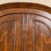 George I Burl Walnut Bureau Bookcase, circa 1720
