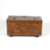 Garden Court Antiques, San Francisco Parquetry Box with Bronze Hinges, Handle and Lock, Circa 1800