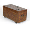 Garden Court Antiques, San Francisco Parquetry Box with Bronze Hinges, Handle and Lock, Circa 1800