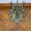 Garden Court Antiques, San Francisco Parquetry Box with Bronze Hinges, Handle and Lock, Circa 1800