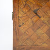 Garden Court Antiques, San Francisco Parquetry Box with Bronze Hinges, Handle and Lock, Circa 1800