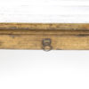 Garden Court Antiques, San Francisco -Large English Fruitwood Farm Table With Single Side Drawer, Circa 1860