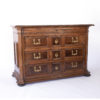 Italian Walnut Commode, Likely Lomardy, Circa 1750.