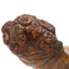 Rare and Early 19th Century, Whimsical, Carved, Scottish, Rams Horn Snuff Mull Of Small Proportions, Circa 1820.