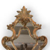 Pair of Italian Painted & Parcel Gilt, Carved Wood Girandole Mirrors, Circa 1820; Now Electrified.