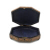Penwork Games Box Decorated With Assorted Playing Cards On The Lid, English Circa 1840-50