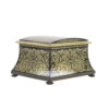 Opulent Ebony And Brass Boulle Marquetry Stationery Box, George IV, Early 19th Century.