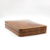An Elegant French Games Token Box In Rare Kingwood; French Circa 1860-1880.