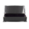 Collection Of Three Art Deco Period Solid Ebony Dressing Boxes; English, 1920’s.