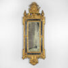 Italian Neoclassical Giltwood Mirror With Original Mercury Plates Italy Circa 1800