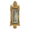 Italian Neoclassical Giltwood Mirror With Original Mercury Plates Italy Circa 1800