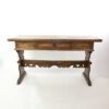 An Italian Provincial Trestle Table, Circa 1750.