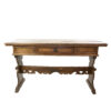 An Italian Provincial Trestle Table, Circa 1750.