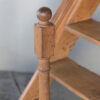 Very Large Scale French Fruitwood Library Steps, Circa 1860.