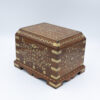 Extraordinary Pair Of Anglo-Indian Brass Inlaid Hardwood Boxes, made For An English Market India, Circa 1890.
