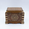 Extraordinary Pair Of Anglo-Indian Brass Inlaid Hardwood Boxes, made For An English Market India, Circa 1890.