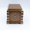 Extraordinary Pair Of Anglo-Indian Brass Inlaid Hardwood Boxes, made For An English Market India, Circa 1890.