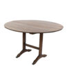 19th Century Rustic Round Fruitwood Vendange Table, Circa 1800.