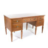 Italian Neoclassical Five Drawer Fruitwood Writing Desk, Circa 1790.