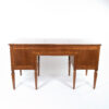 Italian Neoclassical Five Drawer Fruitwood Writing Desk, Circa 1790.