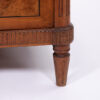 Handsome Italian Walnut Neoclassical Four Drawer Commode, Circa 1780.