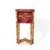 n Italian Elaborately Carved Giltwood X-Frame Stool, Circa 1780.