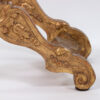 n Italian Elaborately Carved Giltwood X-Frame Stool, Circa 1780.