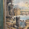 Painted Italian Bowfront Corner Cupboard, Circa 1780.