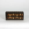 Anglo Indian Ebony and porcupine quill box with sliding top, Circa 1880. Box G