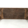 Rustic Ochre Painted Wooden Bench, English Circa 1850.
