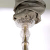 Vintage American Cut Crystal and Brass Chandelier, Circa 1930