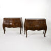 Pair of Italian Olivewood Commodes, Circa 1900