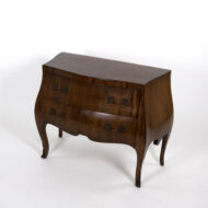 Pair of Italian Olivewood Commodes, Circa 1900