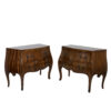 Pair of Italian Olivewood Commodes, Circa 1900