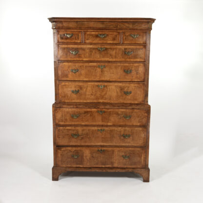 Georgian Walnut Chest-on-Chest Circa 1720