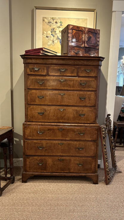 Georgian Walnut Chest-on-Chest Circa 1720