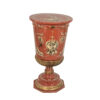 Whimsical Painted Urn-Shaped Cabinet with Single Drawer Over Single Door Italian, Circa 1900