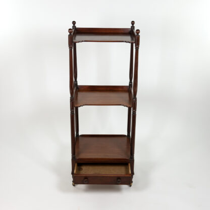 Regency Period Mahogany Triple-Tier Étagère English Circa 1820