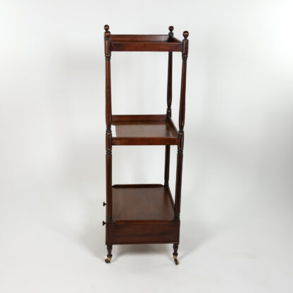 Regency Period Mahogany Triple-Tier Étagère English Circa 1820