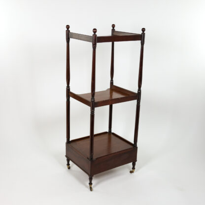 Regency Period Mahogany Triple-Tier Étagère English Circa 1820