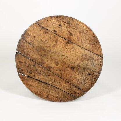 Rustic Pearwood Cricket Table English circa 1850