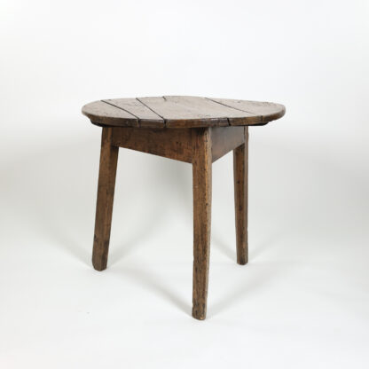 Rustic Pearwood Cricket Table English circa 1850