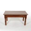French Fruitwood Low Table with Turned Legs, Circa 1870