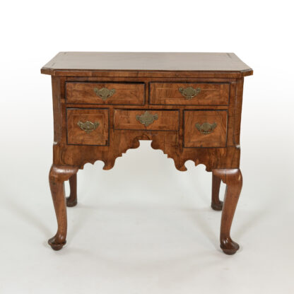 George II Walnut Lowboy, English circa 1760