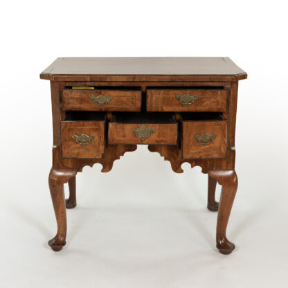 George II Walnut Lowboy, English circa 1760