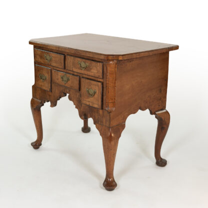 George II Walnut Lowboy, English circa 1760